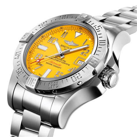 breitling avenger seawolf yellow replica|breitling avenger ii seawolf yellow.